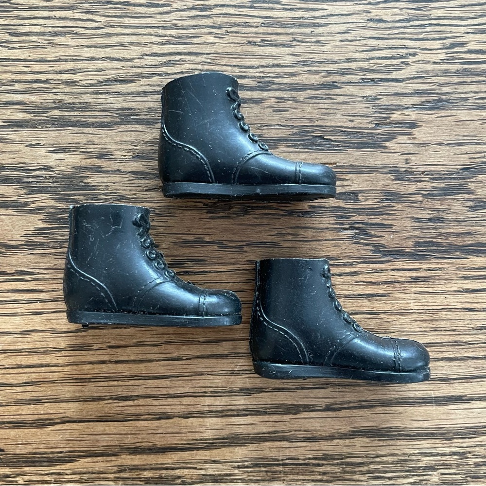 Vintage G.I. Joe Black Combat Boots Collection❤️